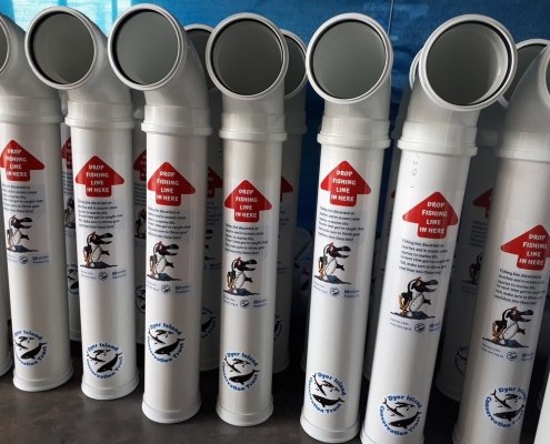 fishing line bins